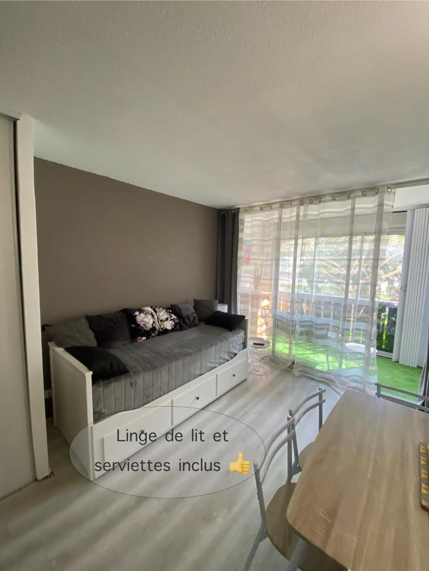 Studio La Baleine Rose Centre Cap D'Agde Exterior foto