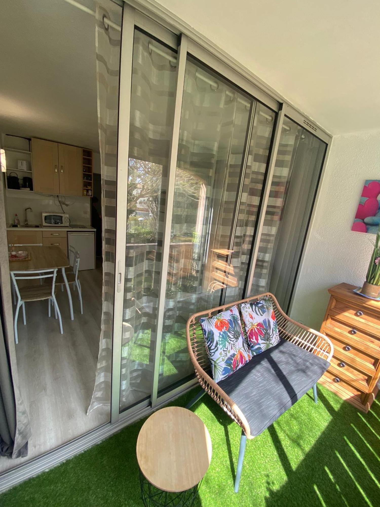 Studio La Baleine Rose Centre Cap D'Agde Exterior foto
